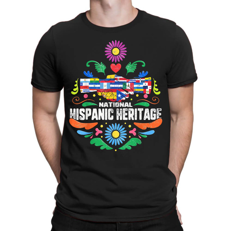 Funny Mexican American Latinos Nicaragua September 16 Gift National Hi T-shirt | Artistshot