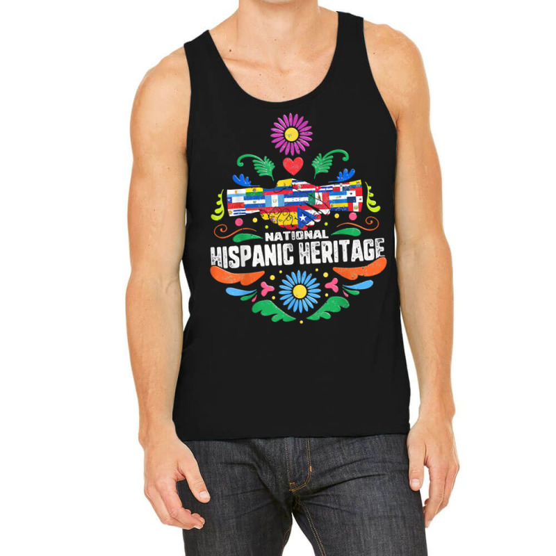 Funny Mexican American Latinos Nicaragua September 16 Gift National Hi Tank Top | Artistshot