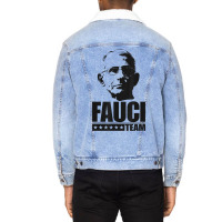 Dr Anthony Fauci Costume Unisex Sherpa-lined Denim Jacket | Artistshot