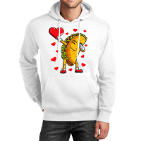 Dabbing Taco Heart Love Valentines Day Boys Kids Food Lover Unisex Hoodie | Artistshot