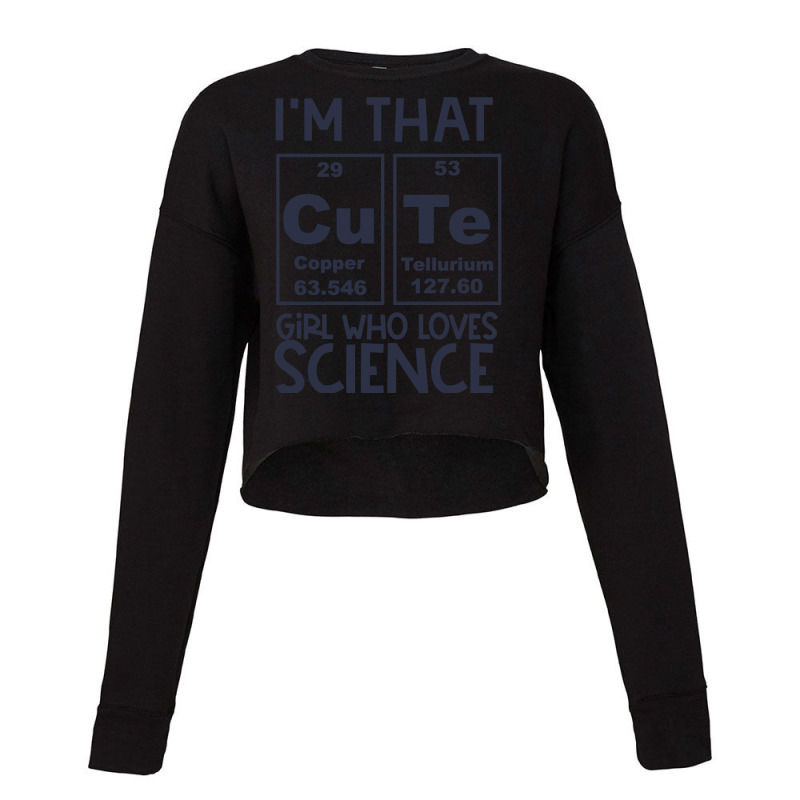 Science Girl (4) Cropped Sweater by oatesorlandoi9eepf | Artistshot