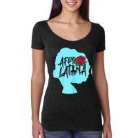 Womens Afro Latina Shirt Women's Triblend Scoop T-shirt | Artistshot