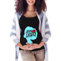 Womens Afro Latina Shirt Maternity Scoop Neck T-shirt | Artistshot