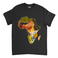 African Pride Traditional Ethnic Pattern Africa Map _002 Classic T-shirt | Artistshot