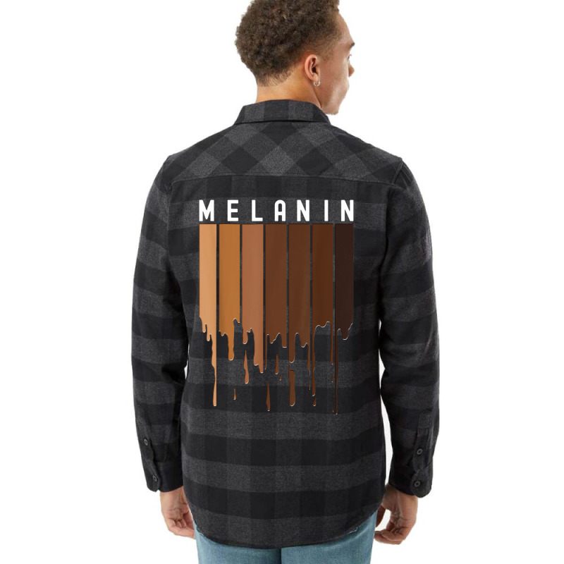 Drippin Melanin  For Women Pride - Black History Gift _017 Flannel Shirt | Artistshot