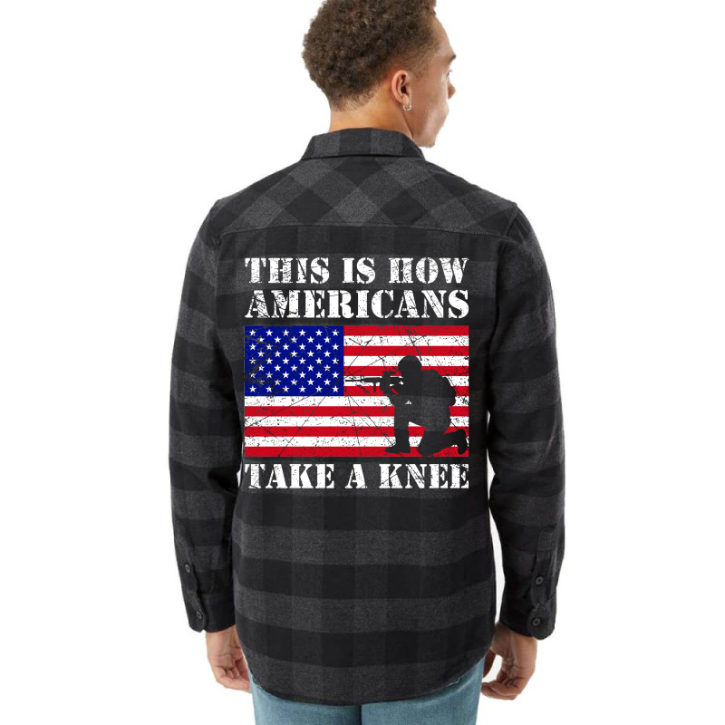 This Is How American Take A Knee For Dark Flannel Shirt | Artistshot