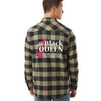 Queen Powerful Piece In The Game Flannel Shirt | Artistshot