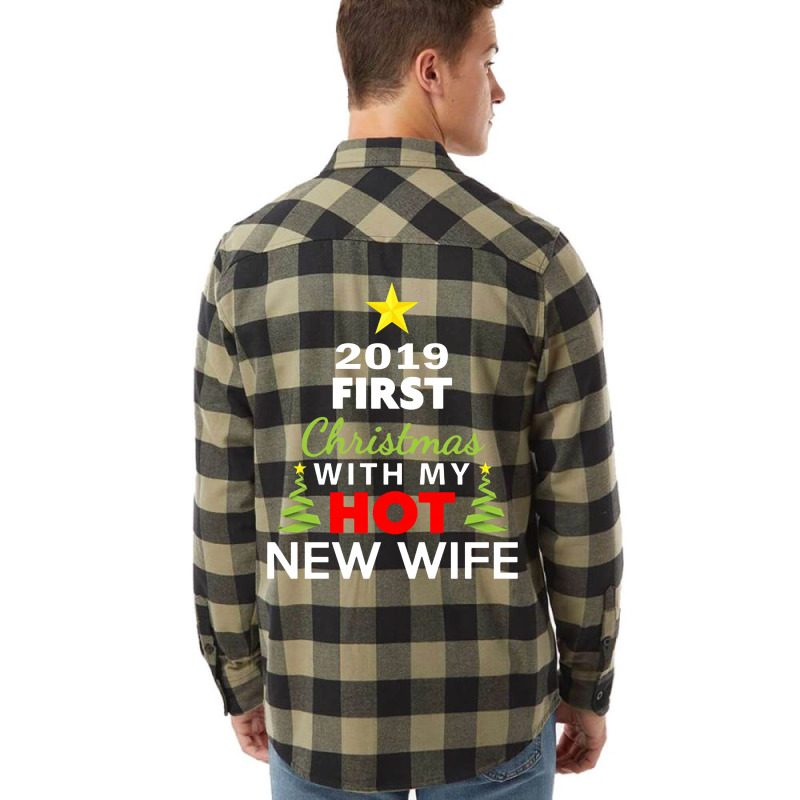 First Christmas With My Hot New Wife 2019 Flannel Shirt | Artistshot