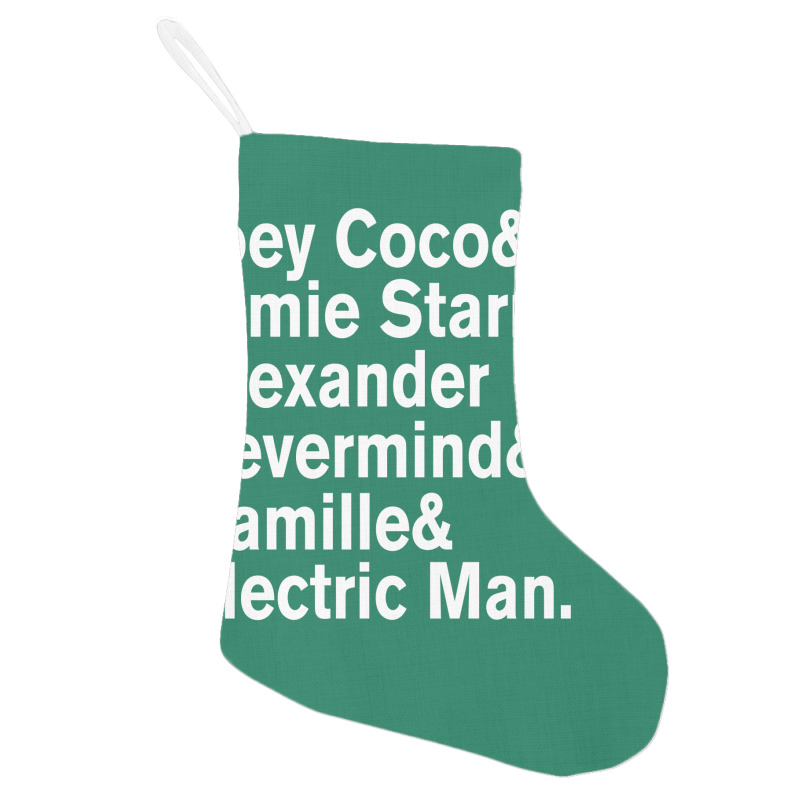 Prince Aliases Joey Coco & Jamie Starr Threads Holiday Stocking | Artistshot