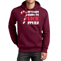 Funny Christmas Candy Cane It's Not Going To Lick Itself Premium T Shi Unisex Hoodie | Artistshot