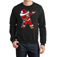 Christmas Sombrero Dabbing Mexican Serape Poncho Santa Crewneck Sweatshirt | Artistshot