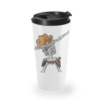 Dabbing Skeleton T  Cowboy Hat Halloween Kids Boys Dab Travel Mug | Artistshot