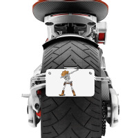 Dabbing Skeleton T  Cowboy Hat Halloween Kids Boys Dab Motorcycle License Plate | Artistshot