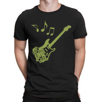 Musical Notes Guitar Musical Music Lover T-shirt | Artistshot