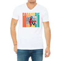 Paramedic Ambulance Training Service Emergency Doctor T Shirt V-neck Tee | Artistshot