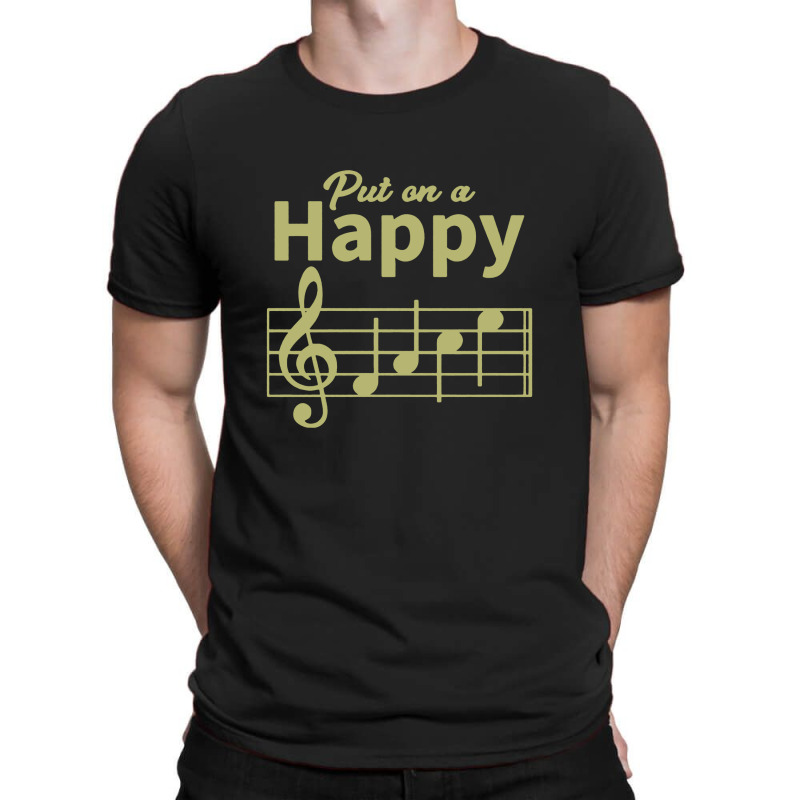 Musician Music Gift, Happy Face Musical Notes, Funny Music T-shirt | Artistshot