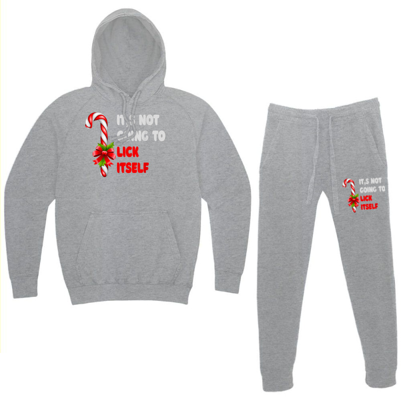 Funny Its Not Going To Lick Itself Christmas Candy Santa Hoodie & Jogger set by inggaerzoahg | Artistshot