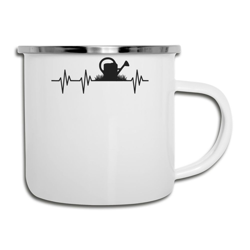 Watering Can Heartbeat Gardening Gardener T  Gift Light Camper Cup | Artistshot