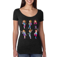 Hot Trend Courtney Moore - American Girl Women's Triblend Scoop T-shirt | Artistshot