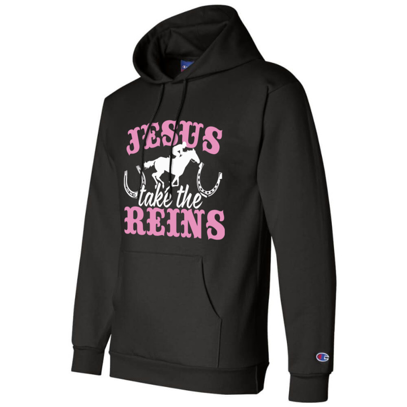 Esus Take The Reins Champion Hoodie | Artistshot