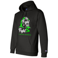 Hot Trend His Fight Is Our Fight Non-hodgkin Lymphoma Awareness Champion Hoodie | Artistshot