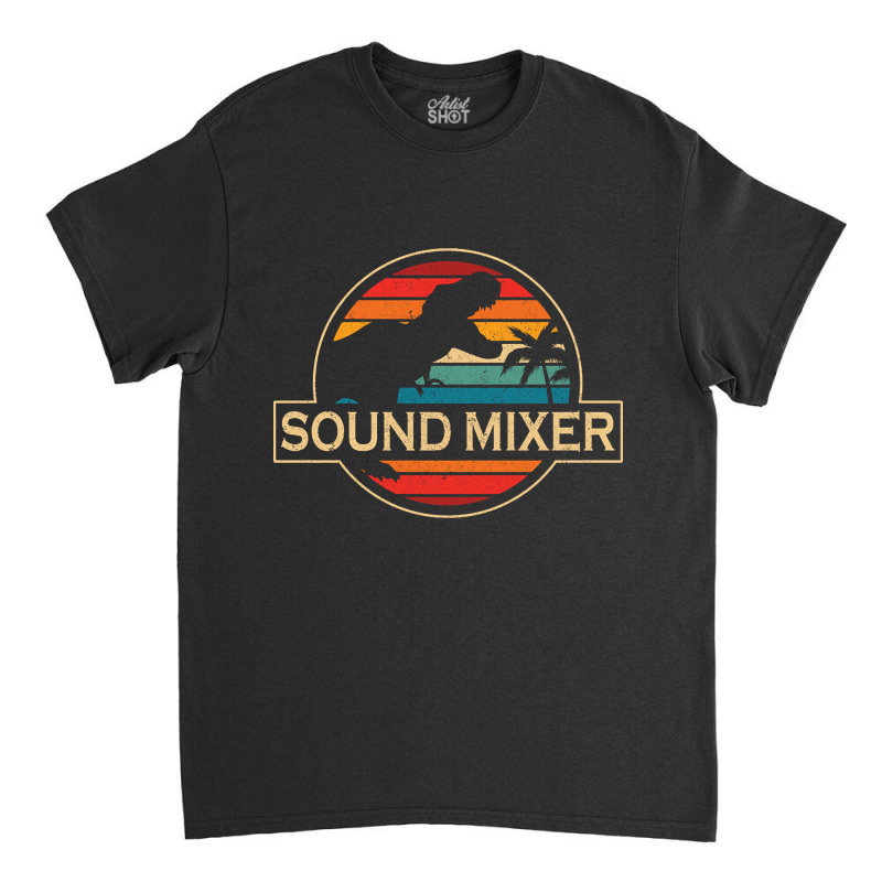 Trending Sound Mixer Dinosaur Classic T-shirt by lykhongduong9enev3 | Artistshot