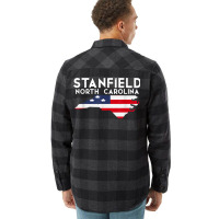 Stanfield North Carolina Usa State America Travel T Shirt Flannel Shirt | Artistshot