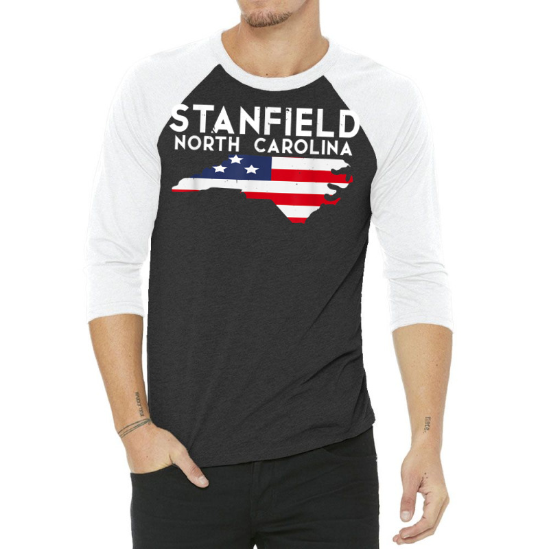 Stanfield North Carolina Usa State America Travel T Shirt 3/4 Sleeve Shirt by alicakarste3vs | Artistshot