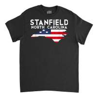 Stanfield North Carolina Usa State America Travel T Shirt Classic T-shirt | Artistshot