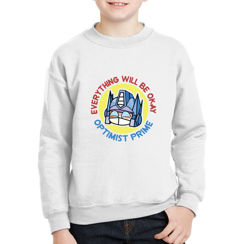 Optimist Prime Youth Sweatshirt by curutputihgot | Artistshot