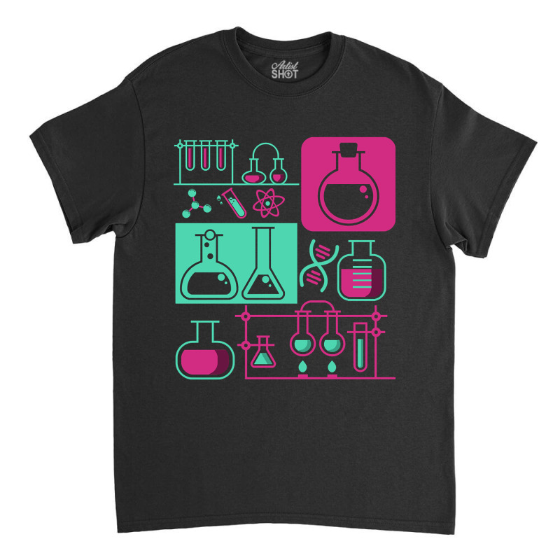 Chemistry Laboratory Research Chemist Science Classic T-shirt by Rios Arevalo | Artistshot