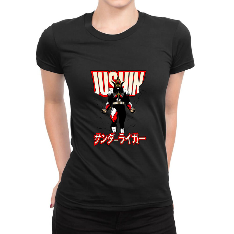 Thunder Forever Ladies Fitted T-Shirt by LouisPlumley | Artistshot