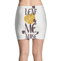 Leaf Me Alone Mini Skirts | Artistshot