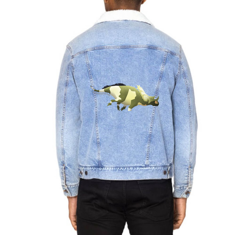 Chasmosaurus Belli Unisex Sherpa-lined Denim Jacket | Artistshot