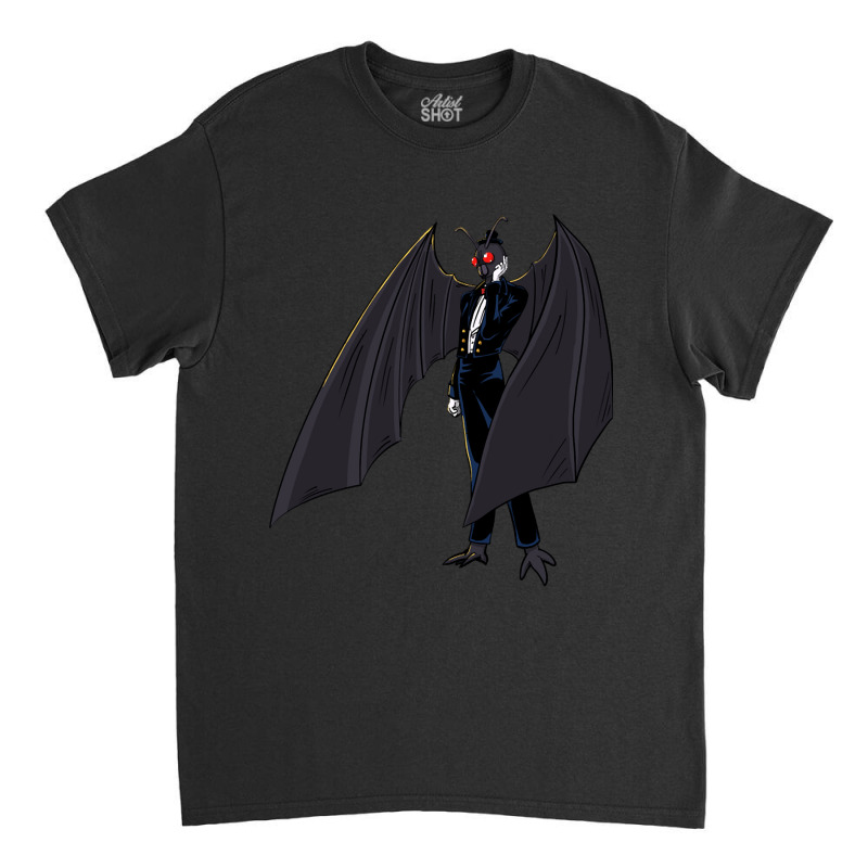 Handsome Mothman Classic T-shirt by Box Bingham | Artistshot