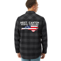 West Canton North Carolina Usa State America Travel T Shirt Flannel Shirt | Artistshot