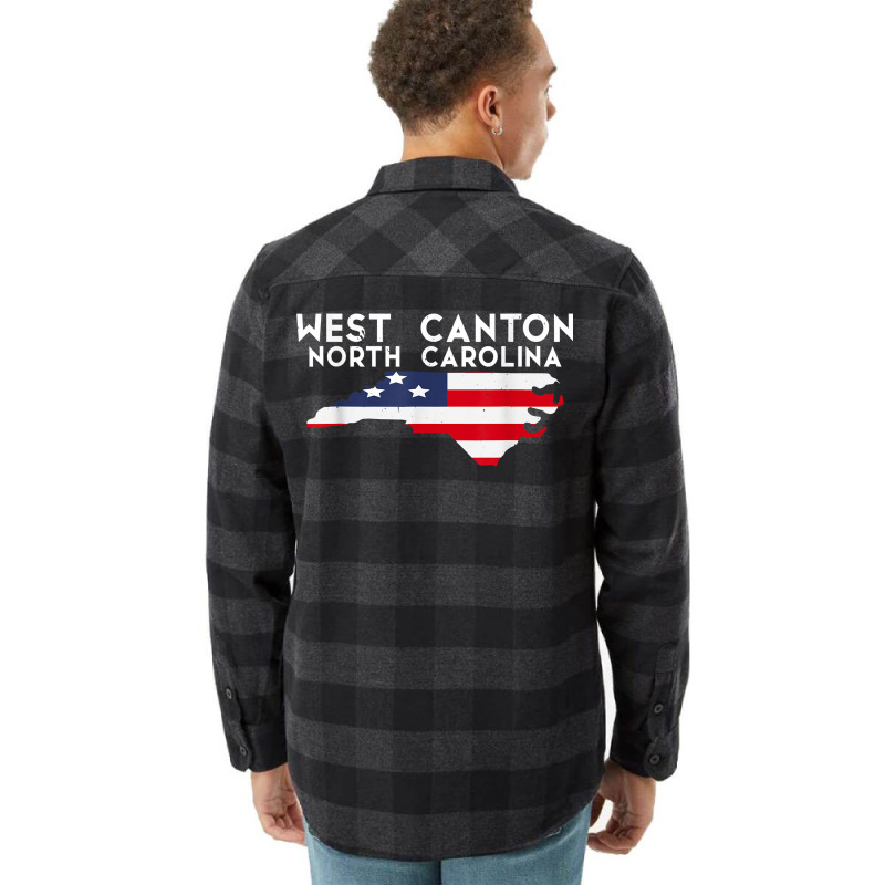 West Canton North Carolina Usa State America Travel T Shirt Flannel Shirt | Artistshot