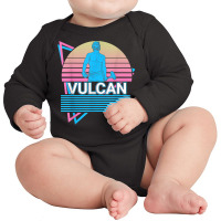 Vulcan God Of Fire And The Forge Roman Mythology Retro T Shirt Long Sleeve Baby Bodysuit | Artistshot