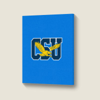 The Coppin State Eagles Portrait Canvas Print | Artistshot