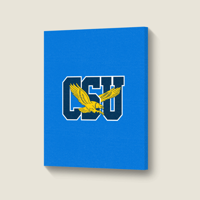 The Coppin State Eagles Portrait Canvas Print | Artistshot