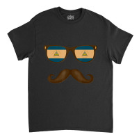 Hot Trend Nicaraguan Flag Sunglasses Mustache Nicaragua Classic T-shirt | Artistshot