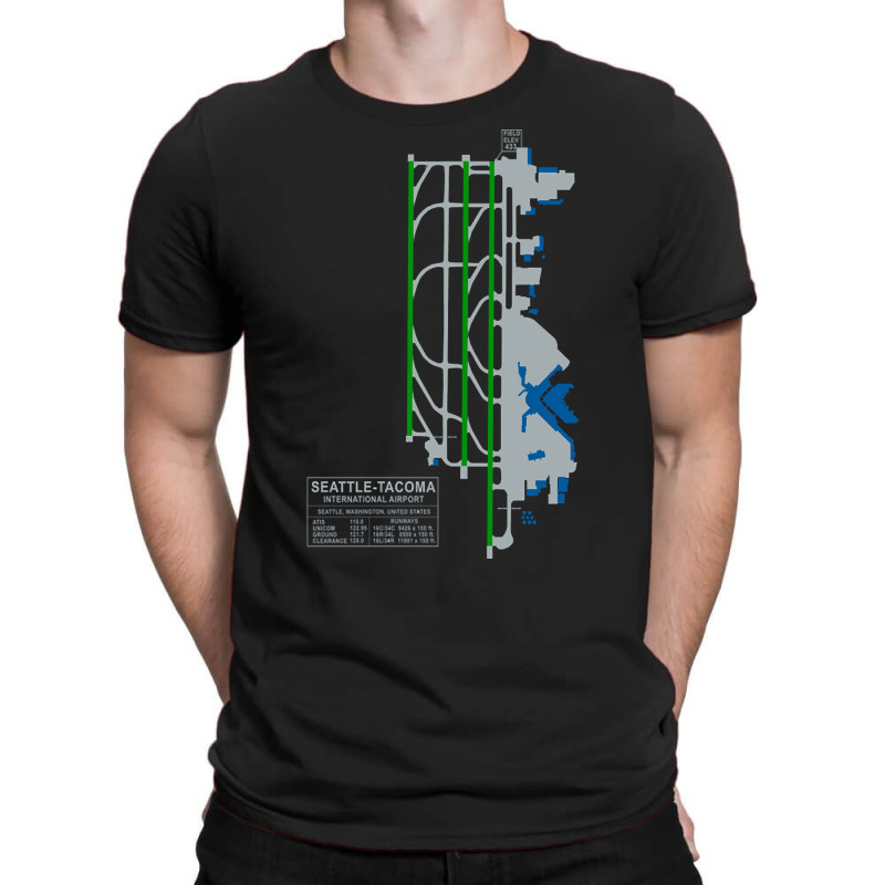 Trending Sea Seatac Seattle Airport Art T-Shirt by seifertmurryq3jmxs | Artistshot