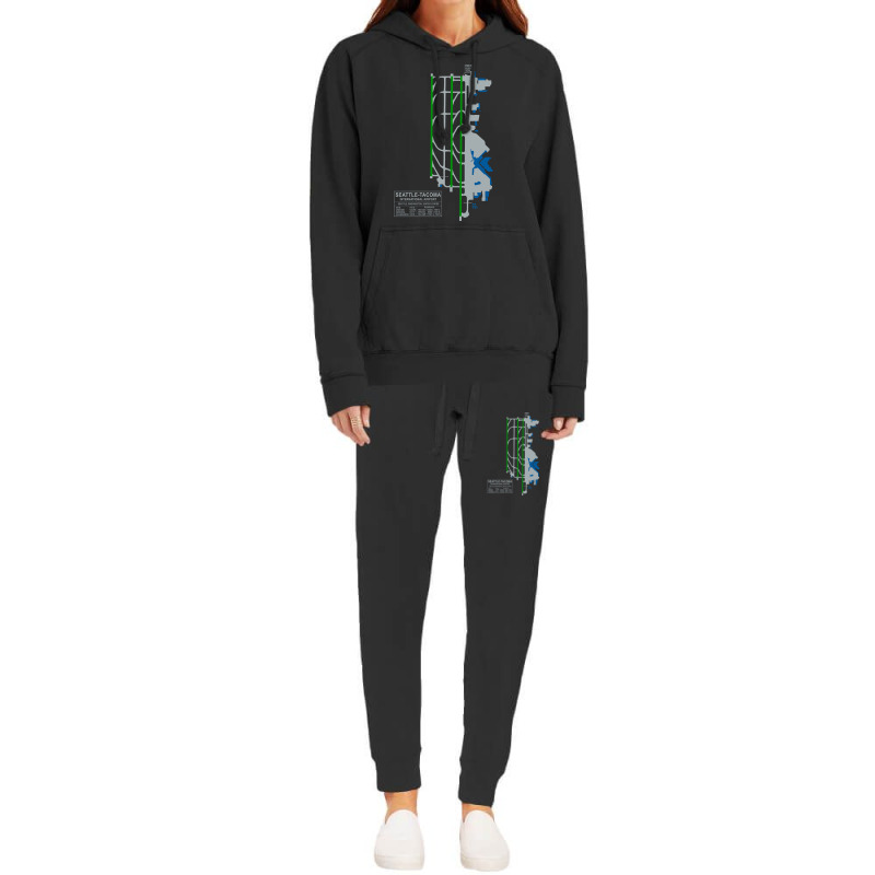 Trending Sea Seatac Seattle Airport Art Hoodie & Jogger set by seifertmurryq3jmxs | Artistshot