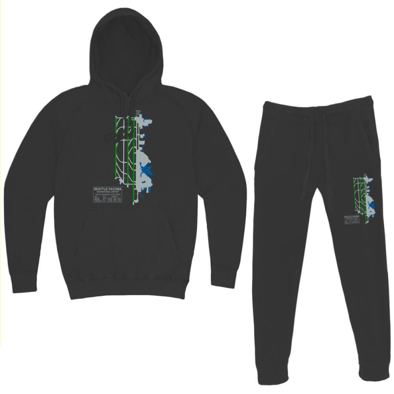 Trending Sea Seatac Seattle Airport Art Hoodie & Jogger set by seifertmurryq3jmxs | Artistshot