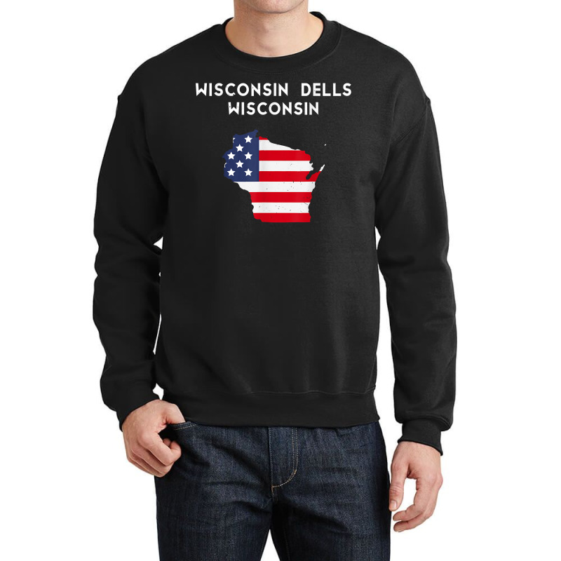 Wisconsin Dells Wisconsin Usa State America Travel Wisconsin T Shirt Crewneck Sweatshirt | Artistshot