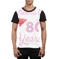 Cheers To 80 Years 80th Birthday 80 Years Old Bday Graphic T-shirt | Artistshot