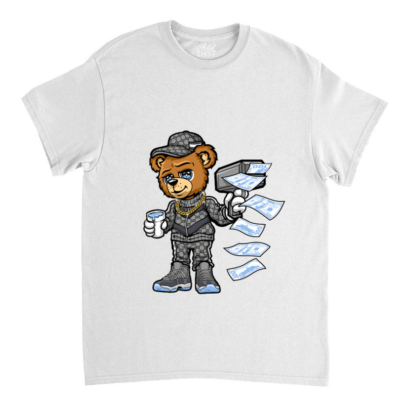 Cool Grey 11s Shirt White Cash Cann Bear Classic T-shirt | Artistshot