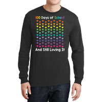 Hot Trend Cute 100 Days Of School And Still Loving It Hearts 100th Day Long Sleeve Shirts | Artistshot