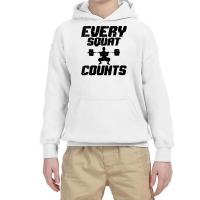 Womens Every Squat Counts Workout Weightlifting Gym Apparel V Neck T S Youth Hoodie | Artistshot