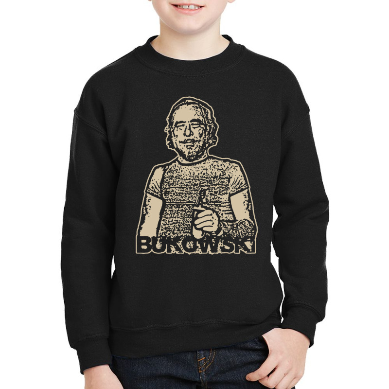 Vintage Charles Bukowski Youth Sweatshirt by Melissa Store | Artistshot